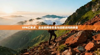 VPN汇聚点，企业级网络安全与远程访问的桥梁
