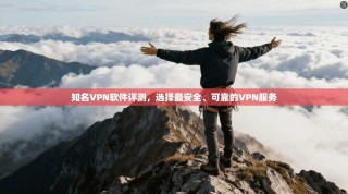 知名VPN软件评测，选择最安全、可靠的VPN服务