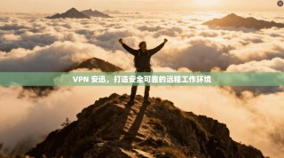 VPN 安迅，打造安全可靠的远程工作环境