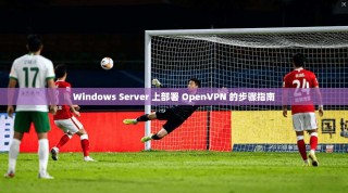 Windows Server 上部署 OpenVPN 的步骤指南