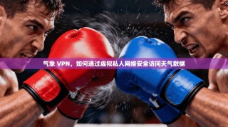 气象 VPN，如何通过虚拟私人网络安全访问天气数据