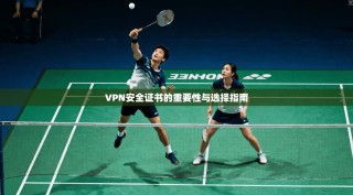 VPN安全证书的重要性与选择指南