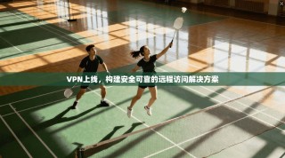 VPN上线，构建安全可靠的远程访问解决方案