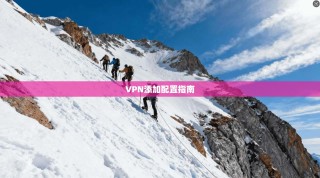 VPN添加配置指南