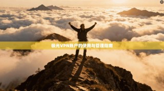 极光VPN账户的使用与管理指南