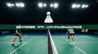 选择VPN的指南，PPTP、L2TP/IPSec和OpenVPN比较