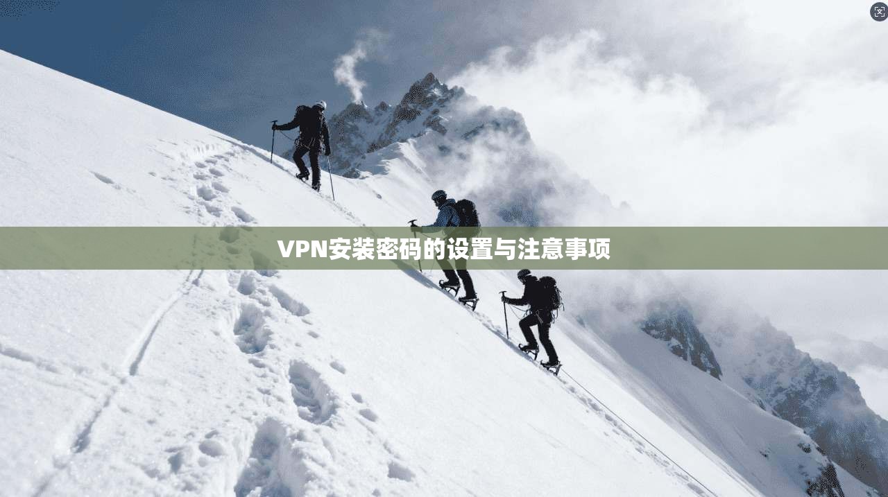VPN安装密码的设置与注意事项  第1张