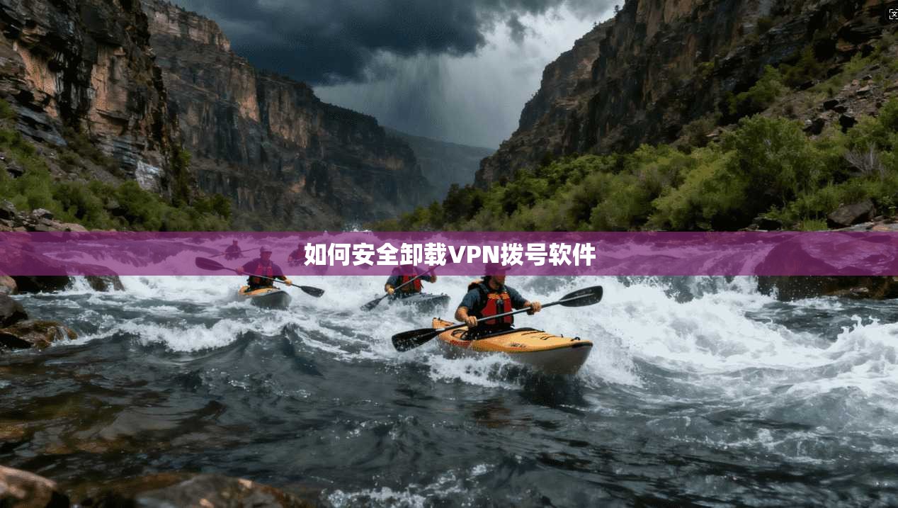 如何安全卸载VPN拨号软件 第1张 如何安全卸载VPN拨号软件 第1张