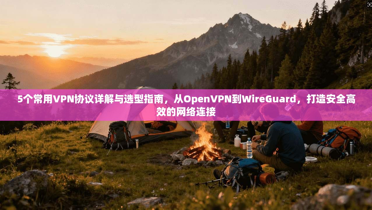 5个常用VPN协议详解与选型指南，从OpenVPN到WireGuard，打造安全高效的网络连接