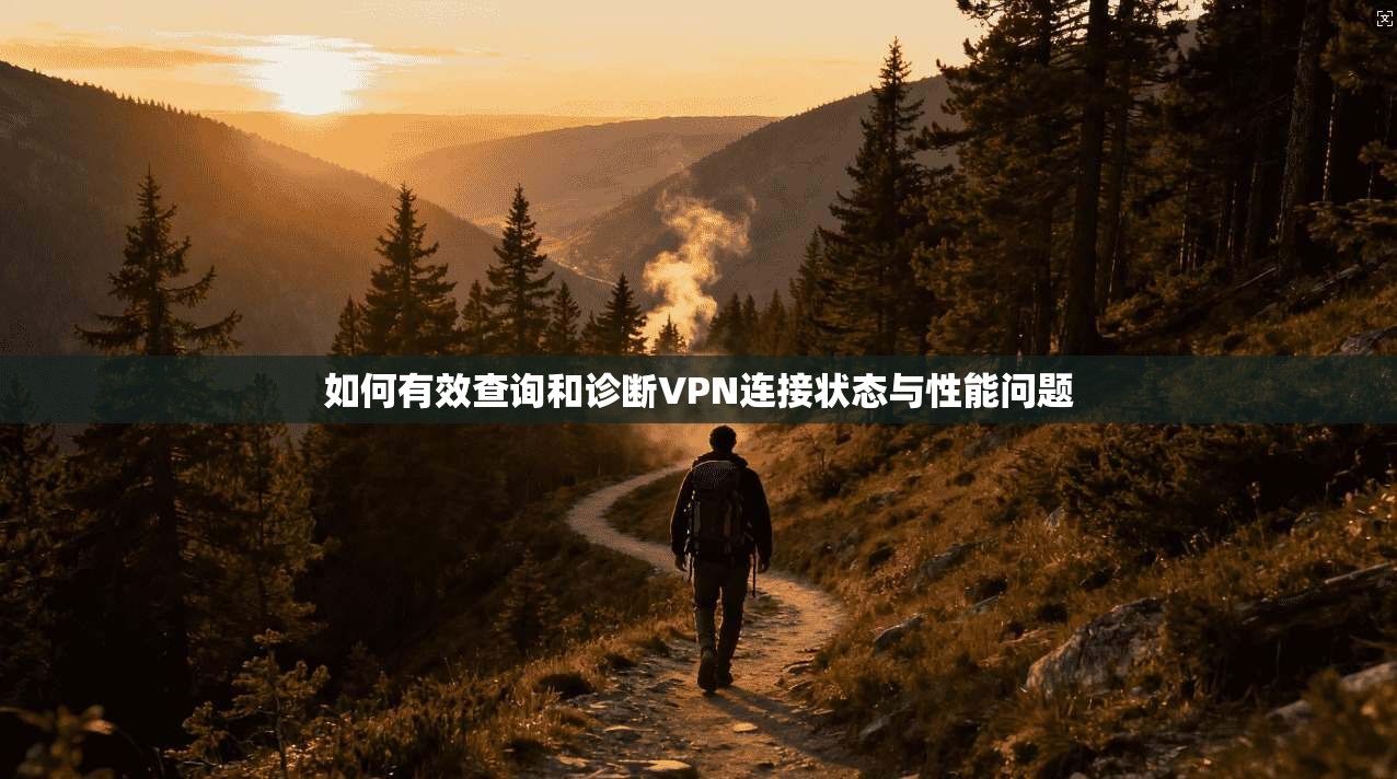 如何有效查询和诊断VPN连接状态与性能问题