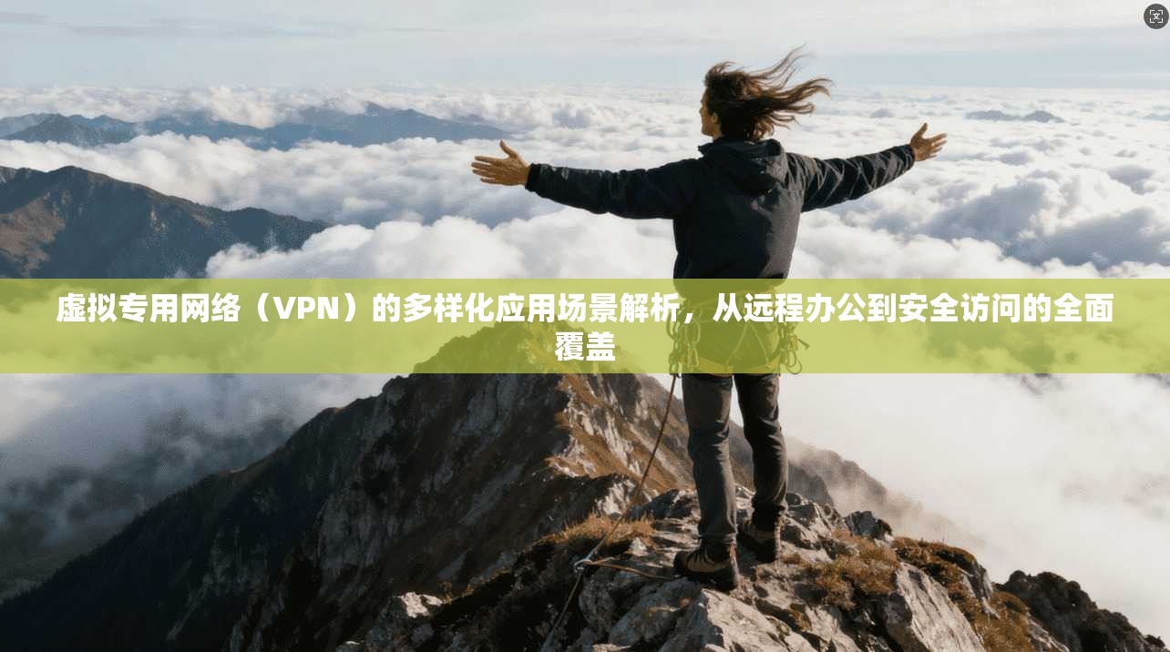 虚拟专用网络（VPN）的多样化应用场景解析，从远程办公到安全访问的全面覆盖