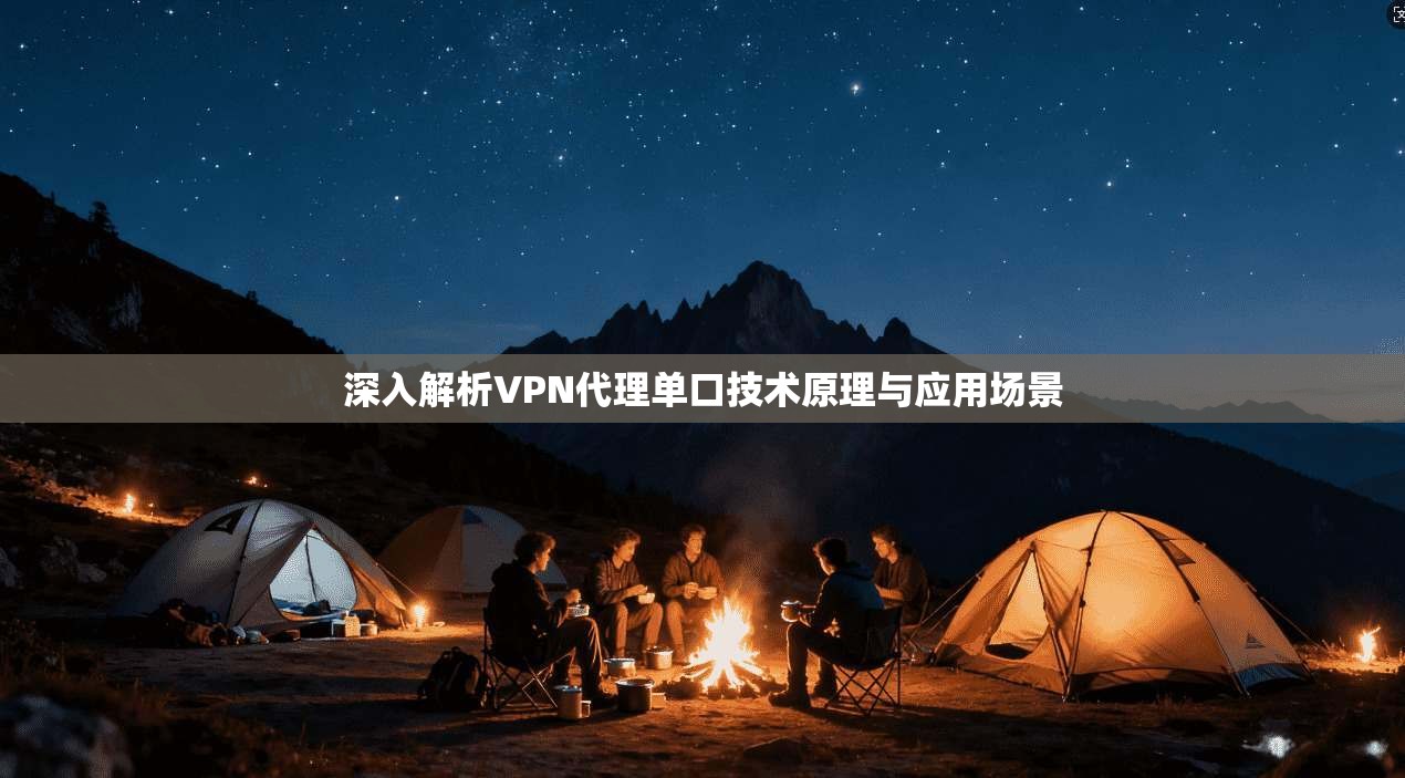 深入解析VPN代理单口技术原理与应用场景