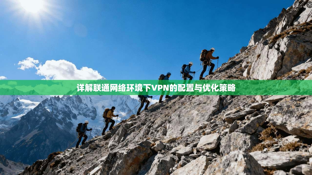 详解联通网络环境下VPN的配置与优化策略