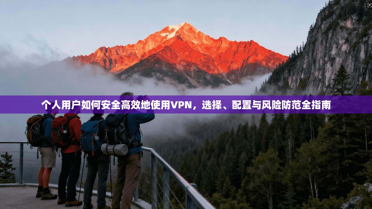 个人用户如何安全高效地使用VPN，选择、配置与风险防范全指南