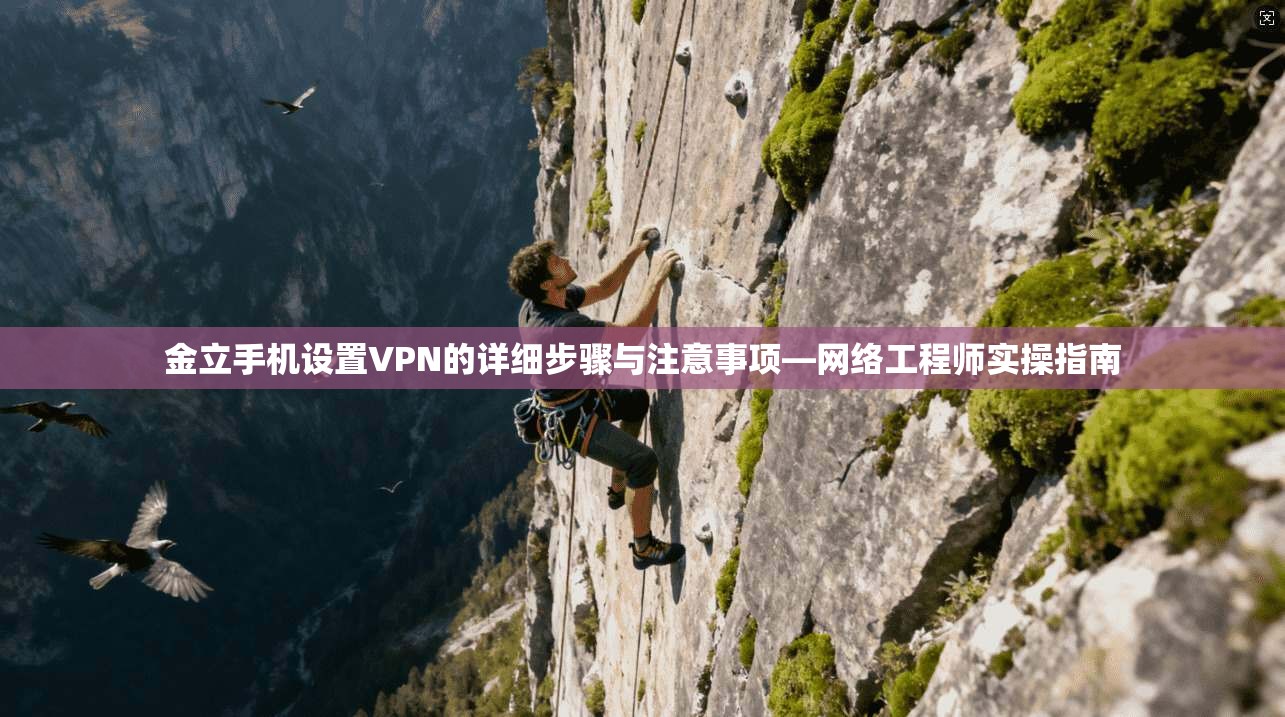 金立手机设置VPN的详细步骤与注意事项—网络工程师实操指南
