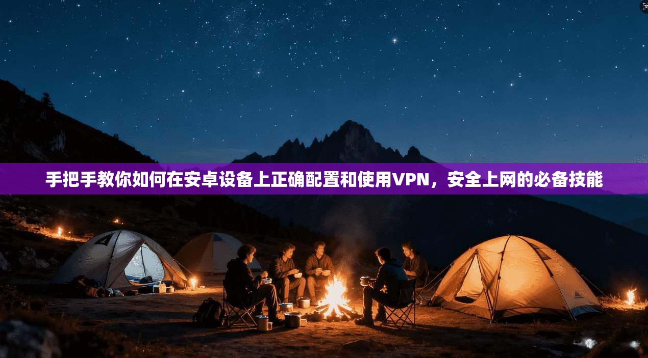 手把手教你如何在安卓设备上正确配置和使用VPN，安全上网的必备技能