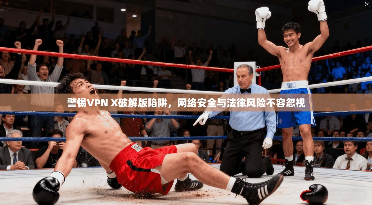 警惕VPN X破解版陷阱，网络安全与法律风险不容忽视