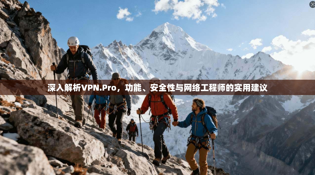 深入解析VPN.Pro，功能、安全性与网络工程师的实用建议
