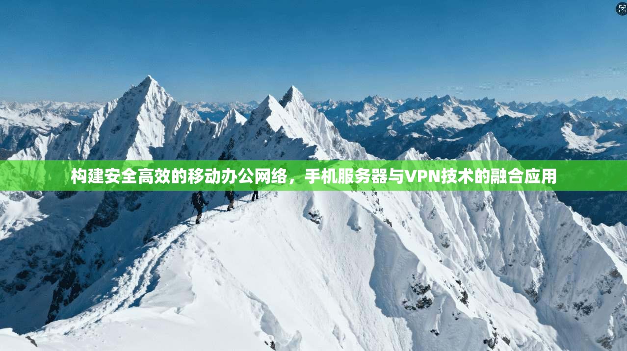 构建安全高效的移动办公网络，手机服务器与VPN技术的融合应用