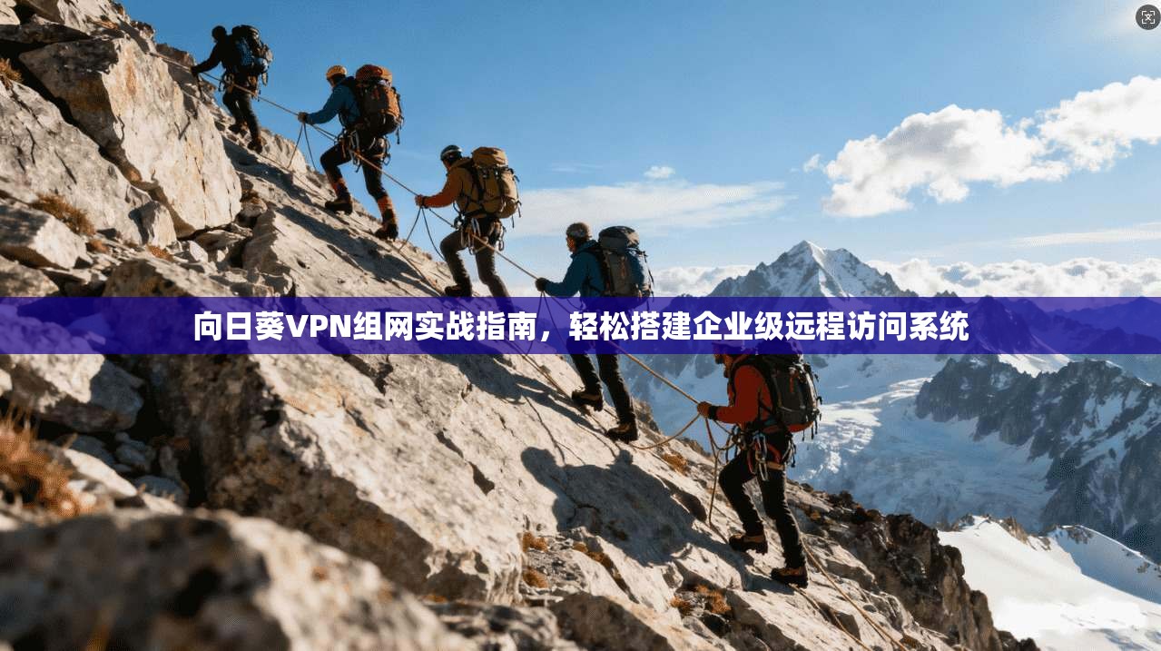 向日葵VPN组网实战指南，轻松搭建企业级远程访问系统