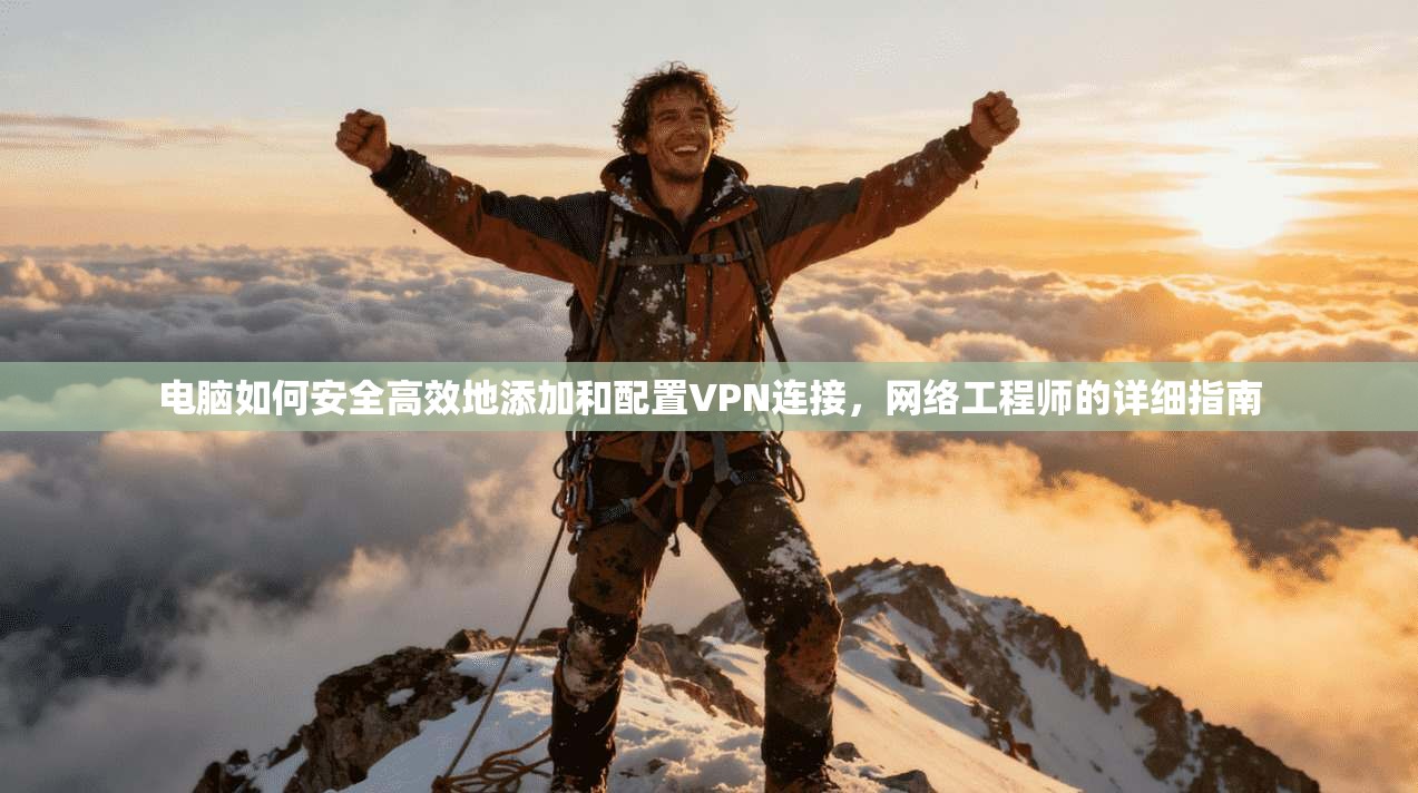 电脑如何安全高效地添加和配置VPN连接，网络工程师的详细指南