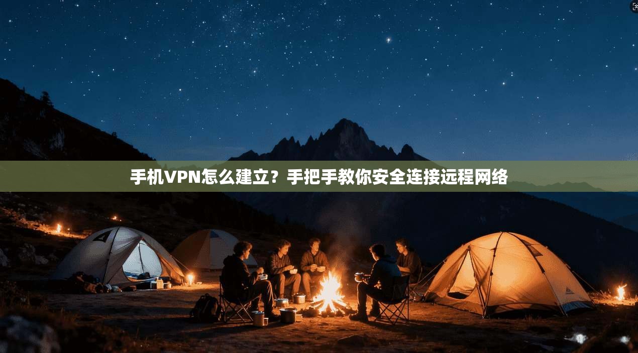 手机VPN怎么建立？手把手教你安全连接远程网络