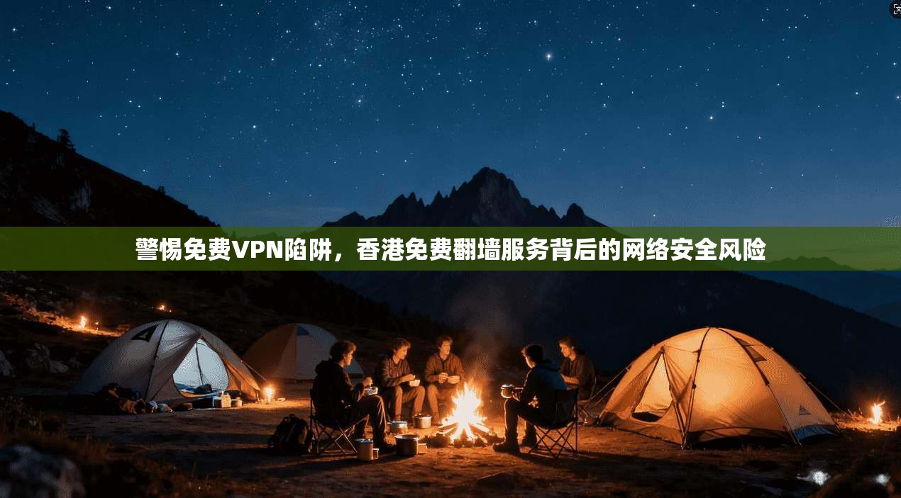 警惕免费VPN陷阱，香港免费翻墙服务背后的网络安全风险