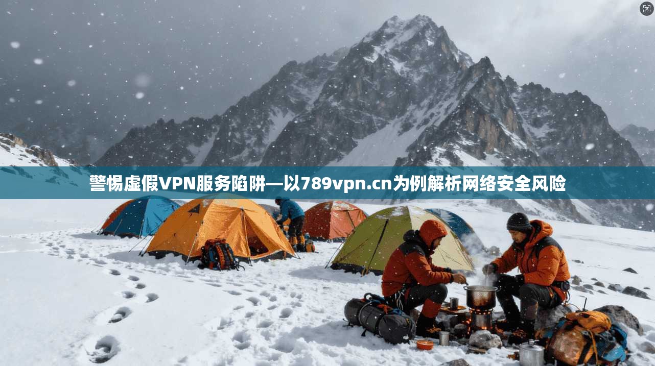 警惕虚假VPN服务陷阱—以789vpn.cn为例解析网络安全风险