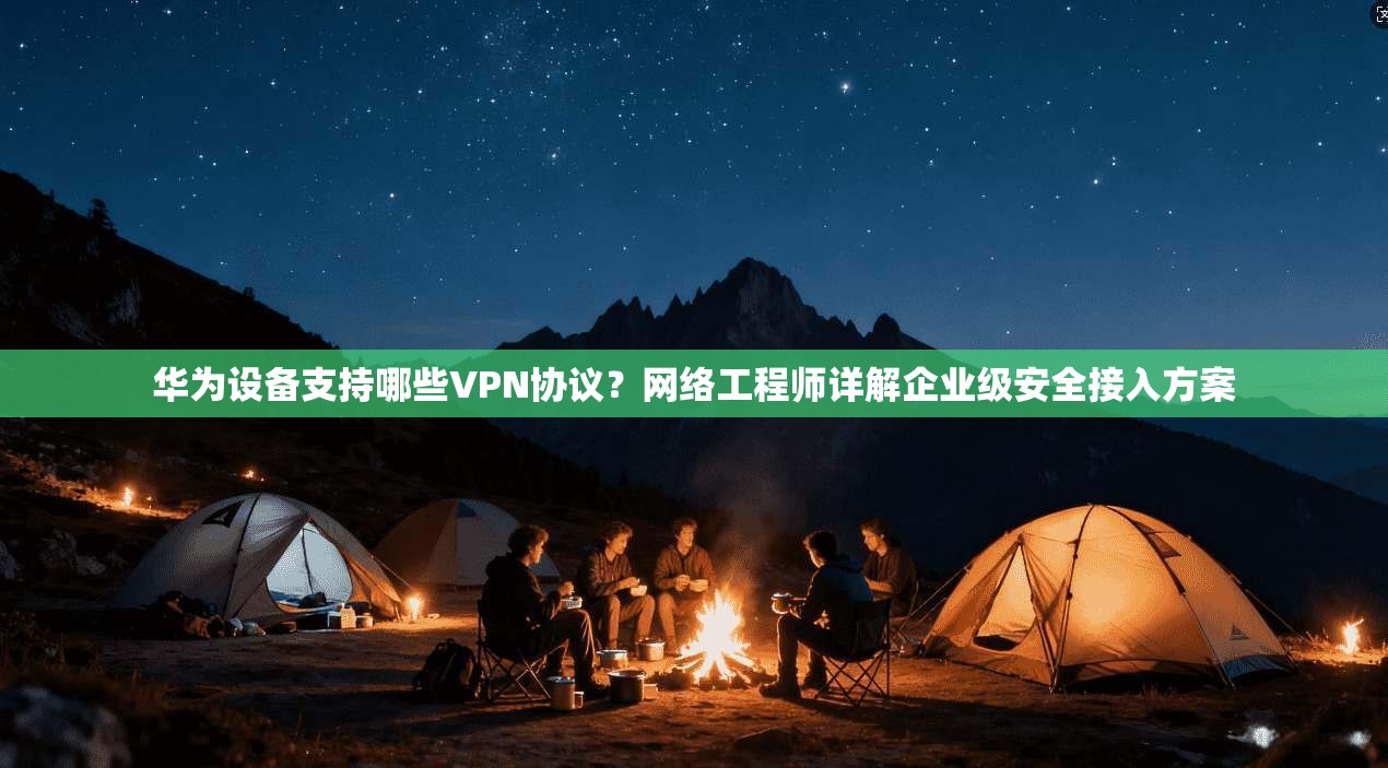 华为设备支持哪些VPN协议？网络工程师详解企业级安全接入方案
