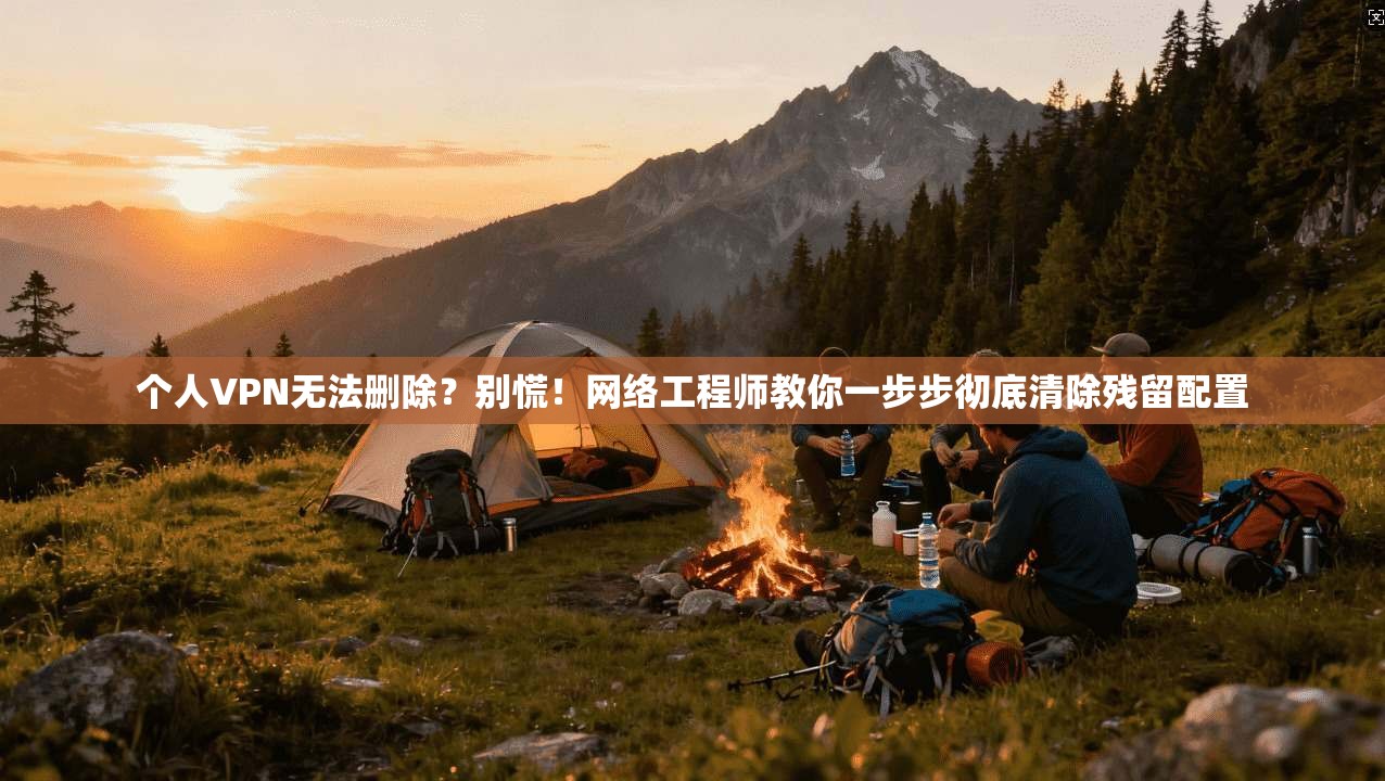 个人VPN无法删除？别慌！网络工程师教你一步步彻底清除残留配置