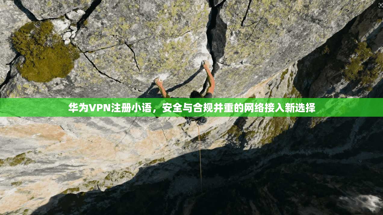 华为VPN注册小语，安全与合规并重的网络接入新选择