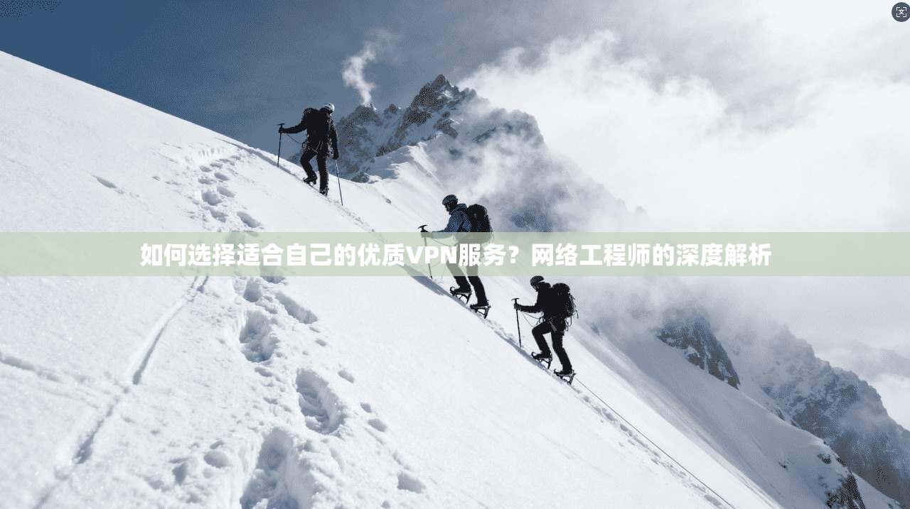 如何选择适合自己的优质VPN服务？网络工程师的深度解析
