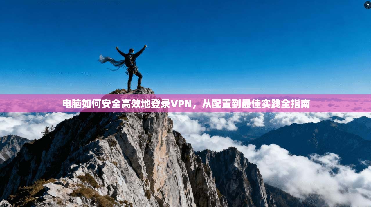 电脑如何安全高效地登录VPN，从配置到最佳实践全指南