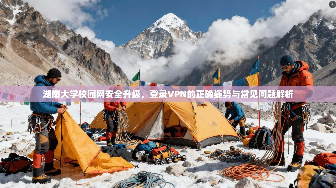 湖南大学校园网安全升级，登录VPN的正确姿势与常见问题解析