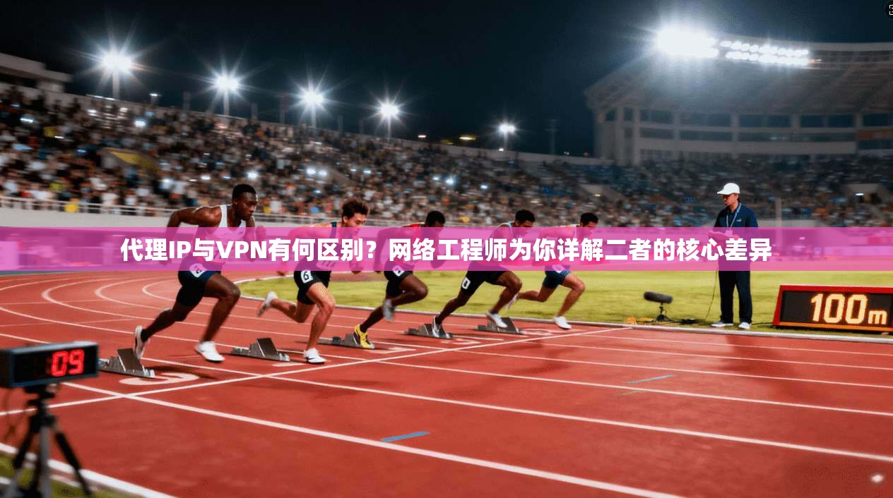 代理IP与VPN有何区别？网络工程师为你详解二者的核心差异