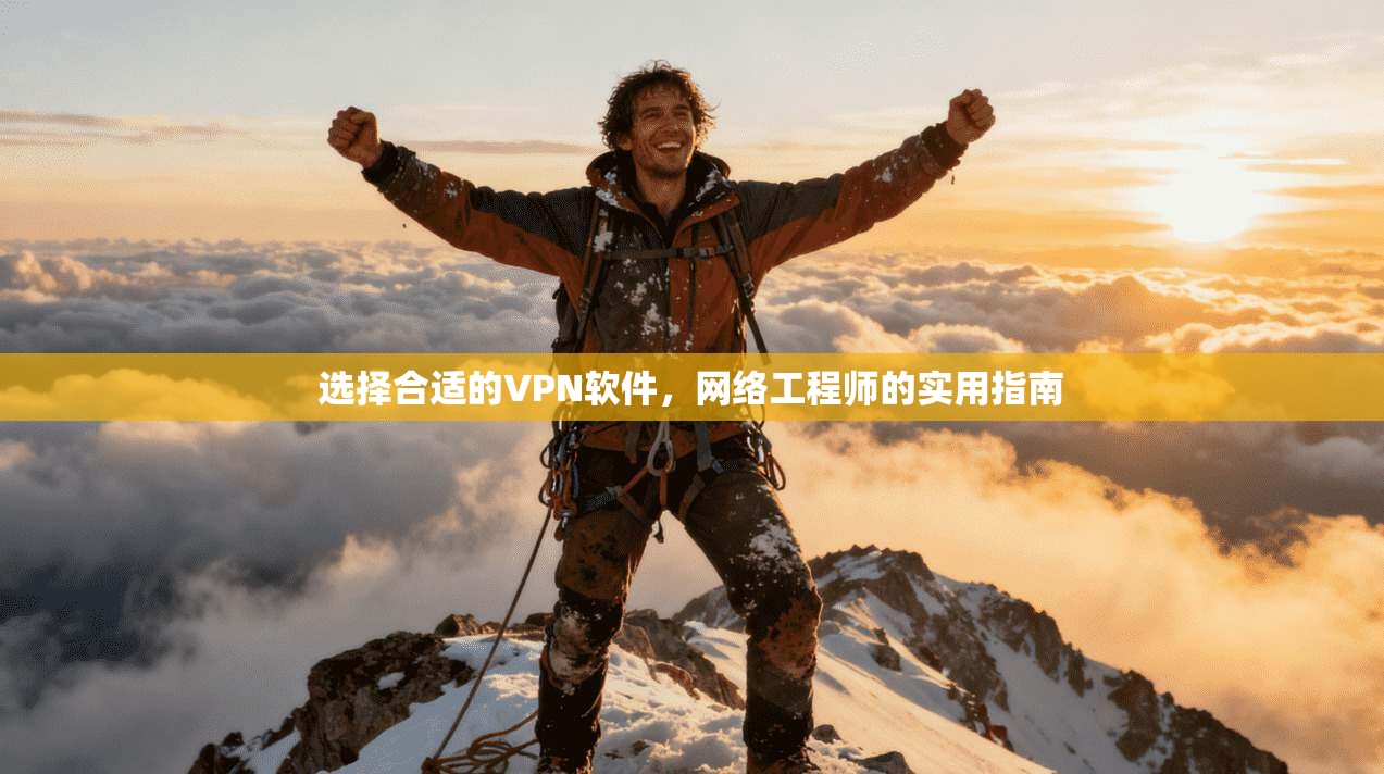选择合适的VPN软件，网络工程师的实用指南
