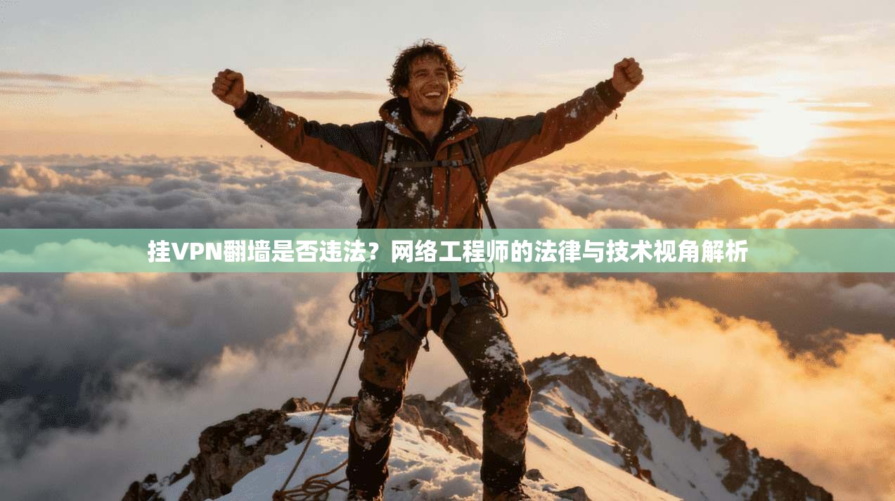 挂VPN翻墙是否违法？网络工程师的法律与技术视角解析
