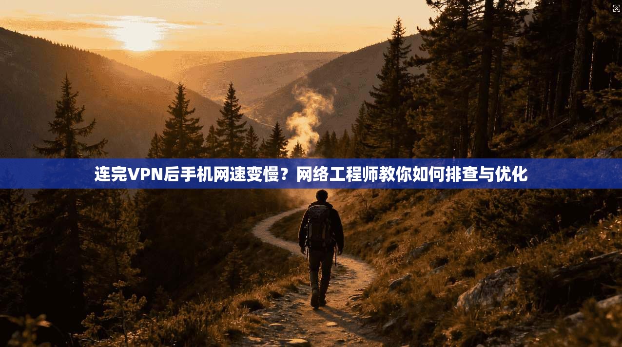 连完VPN后手机网速变慢？网络工程师教你如何排查与优化