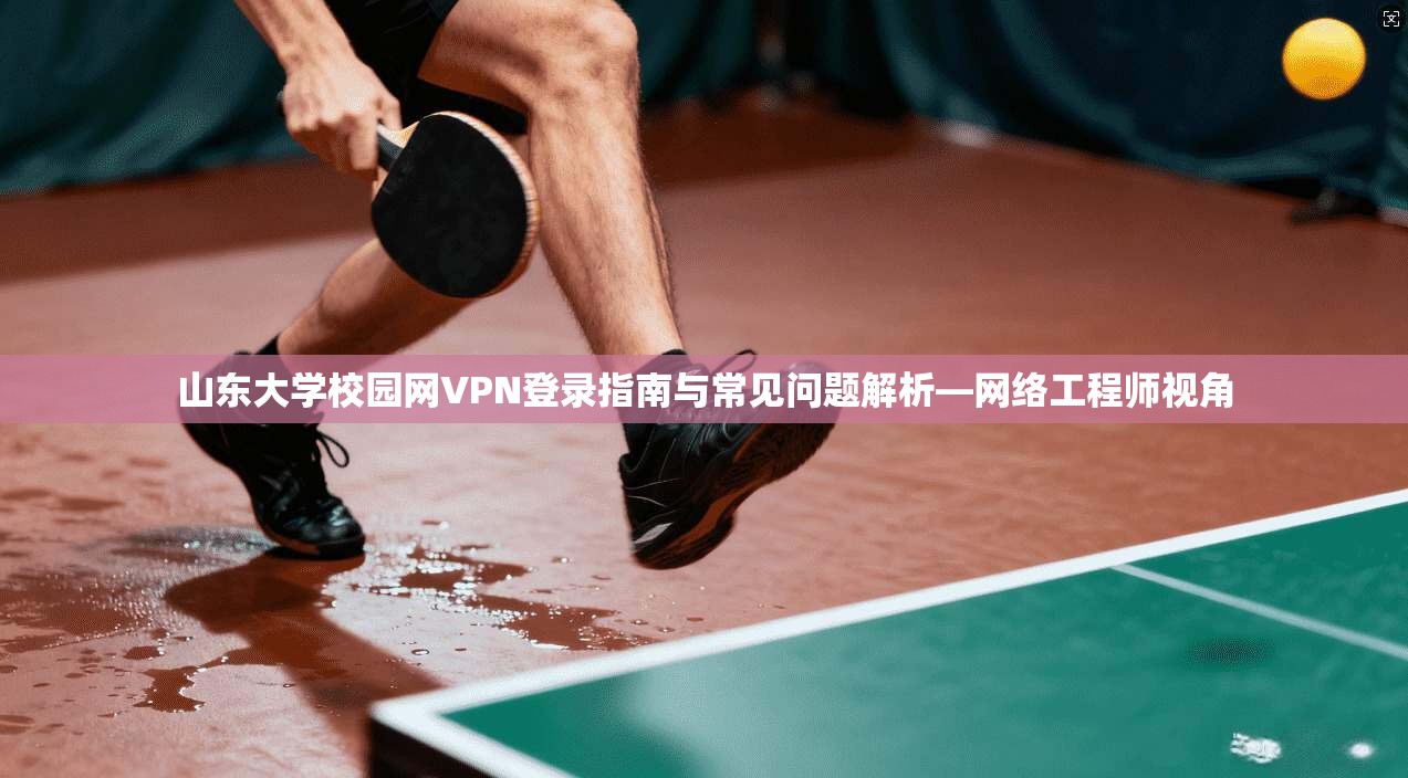 山东大学校园网VPN登录指南与常见问题解析—网络工程师视角