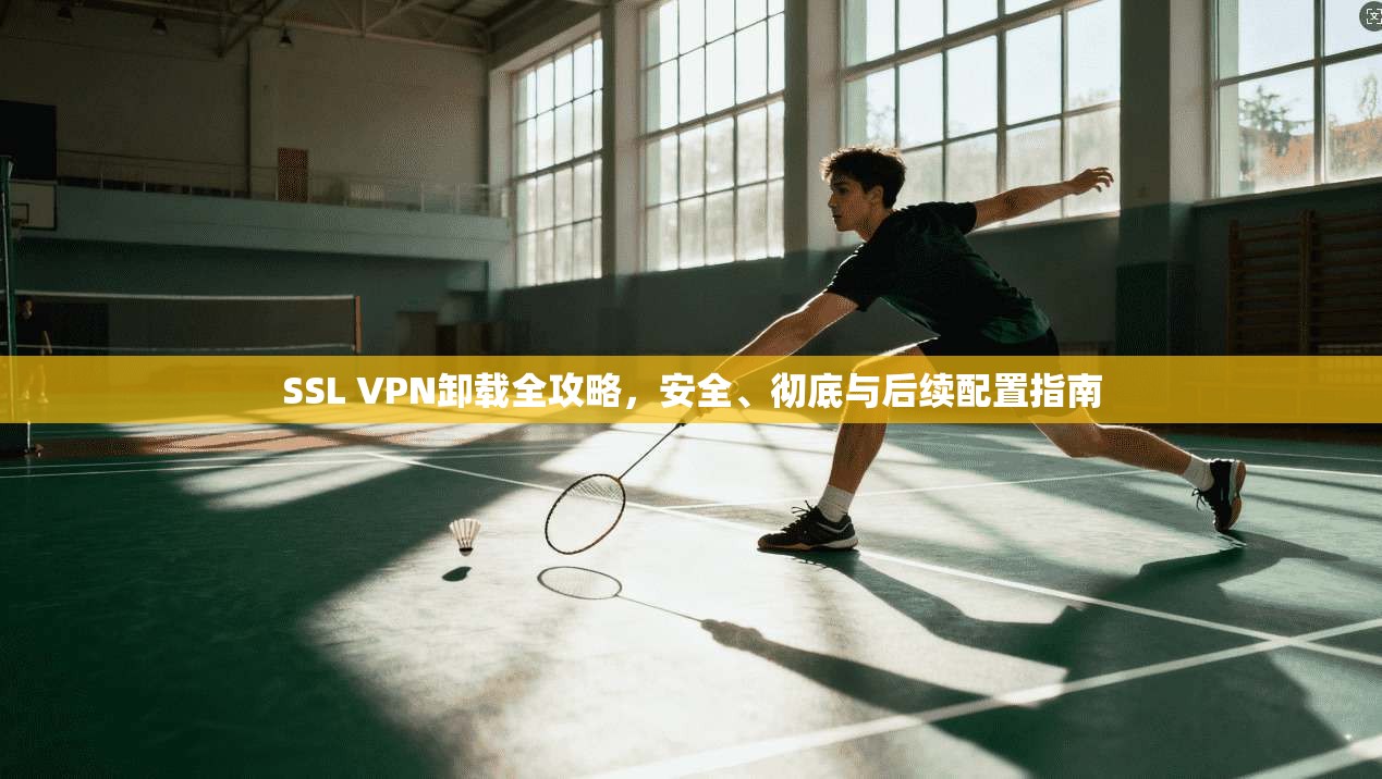SSL VPN卸载全攻略，安全、彻底与后续配置指南