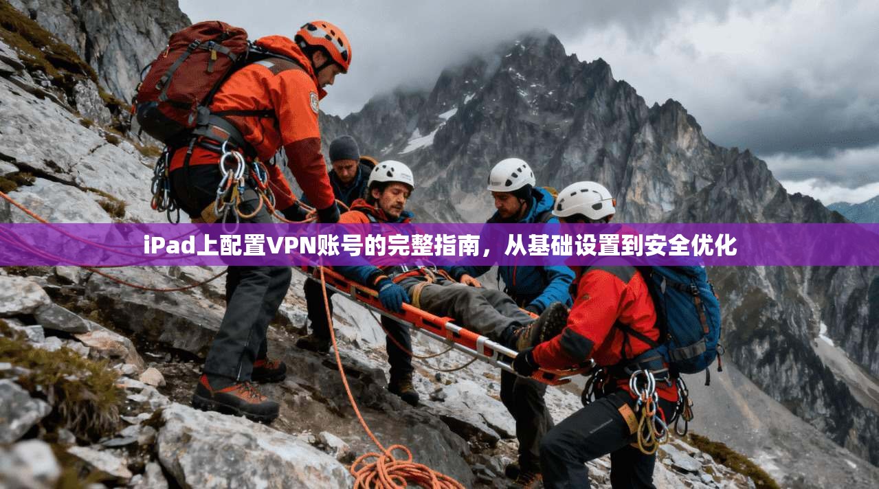 iPad上配置VPN账号的完整指南，从基础设置到安全优化