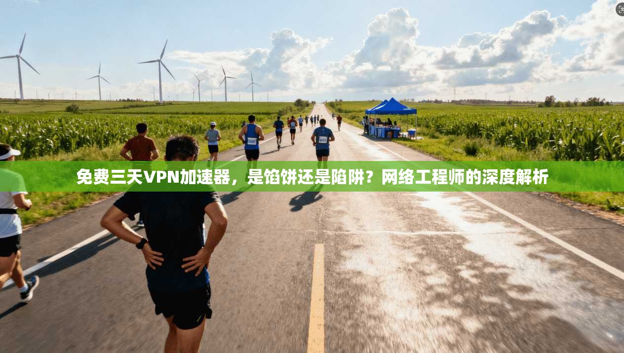 免费三天VPN加速器，是馅饼还是陷阱？网络工程师的深度解析
