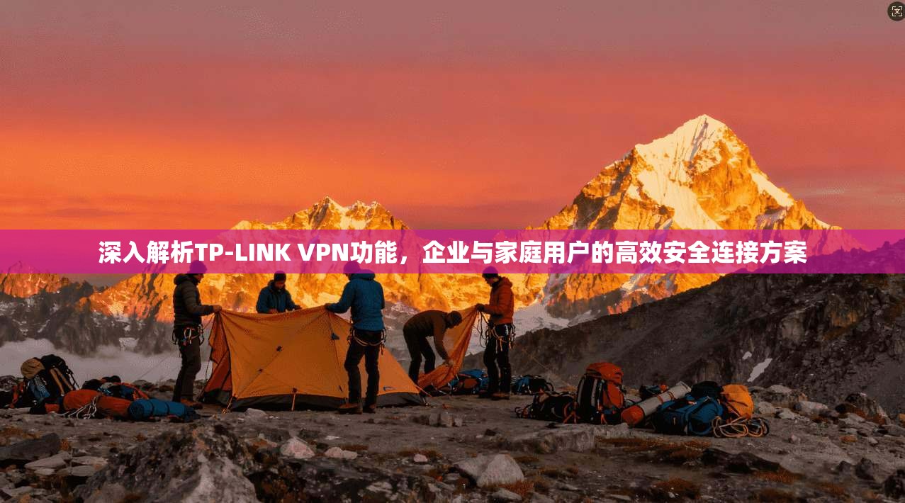 深入解析TP-LINK VPN功能，企业与家庭用户的高效安全连接方案