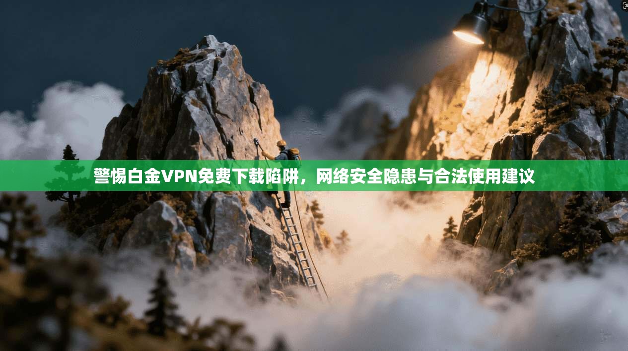 警惕白金VPN免费下载陷阱，网络安全隐患与合法使用建议