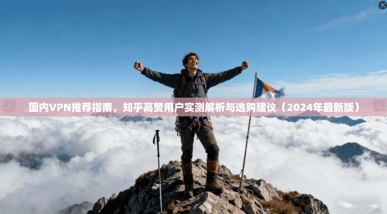 国内VPN推荐指南，知乎高赞用户实测解析与选购建议（2024年最新版）