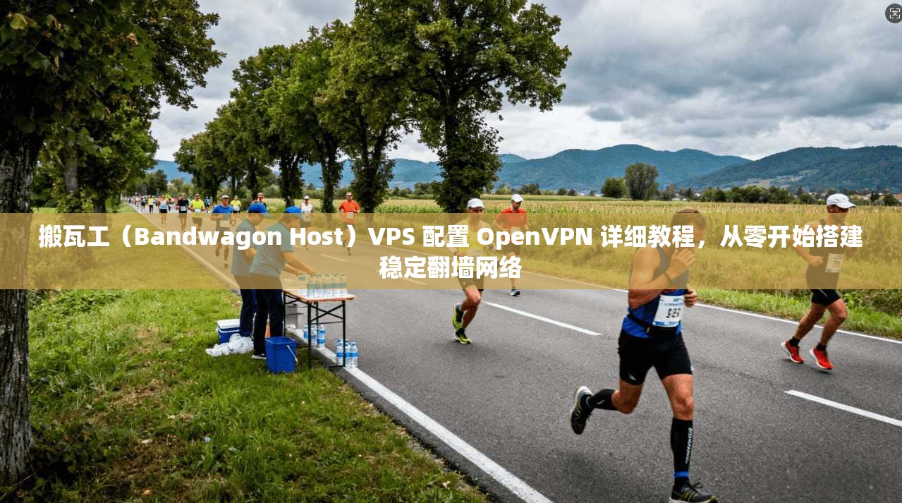 搬瓦工（Bandwagon Host）VPS 配置 OpenVPN 详细教程，从零开始搭建稳定翻墙网络
