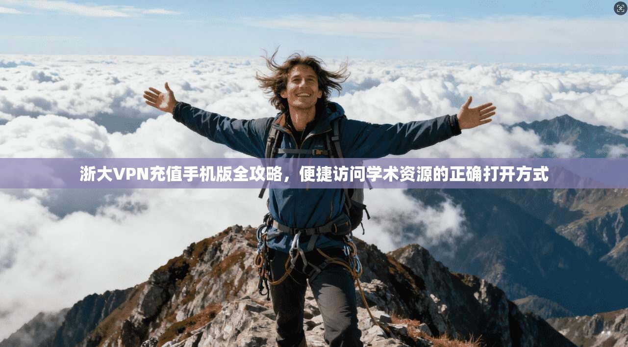 浙大VPN充值手机版全攻略，便捷访问学术资源的正确打开方式