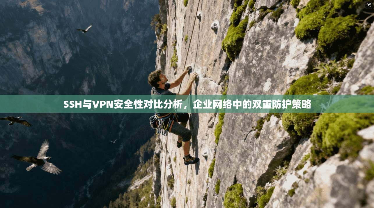 SSH与VPN安全性对比分析,企业网络中的双重防护策略 SSH与VPN安全性对比分析,企业网络中的双重防护策略