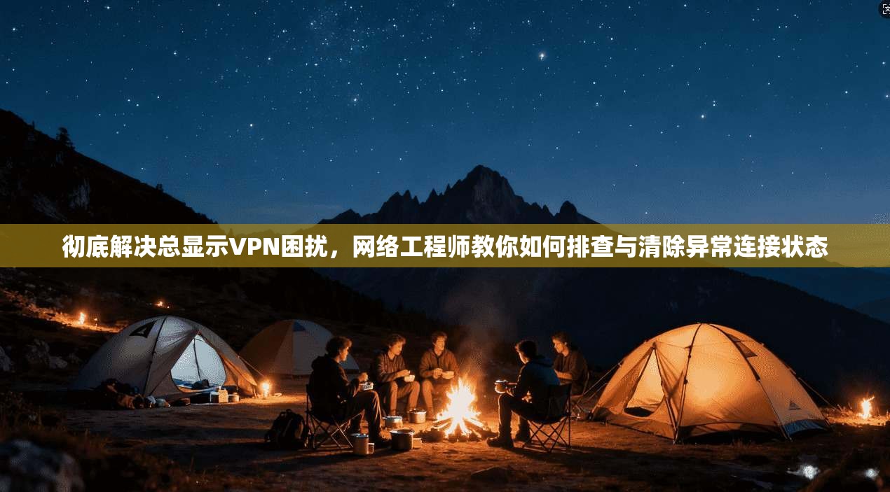 彻底解决总显示VPN困扰，网络工程师教你如何排查与清除异常连接状态