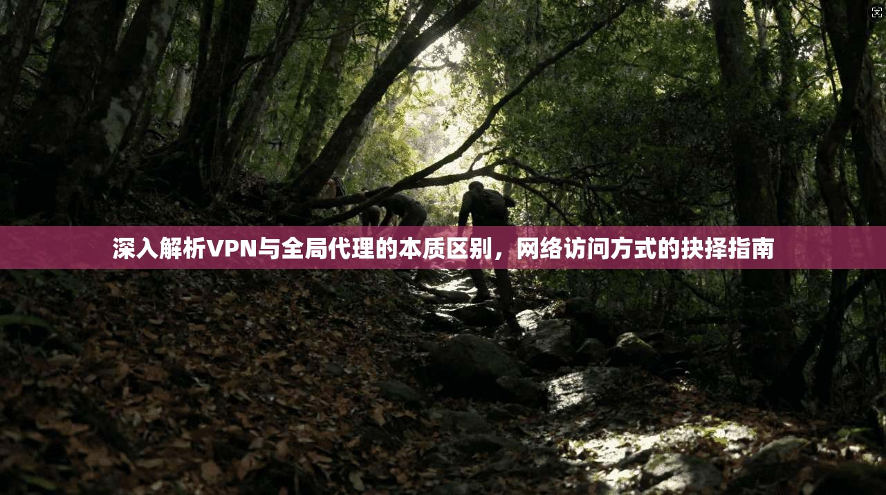 深入解析VPN与全局代理的本质区别，网络访问方式的抉择指南